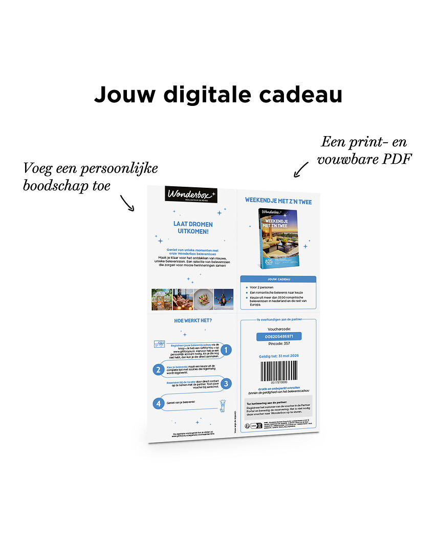 Cadeaubon voor Hem