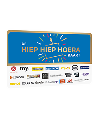 DE Cadeaukaart Hiep Hiep Hoera