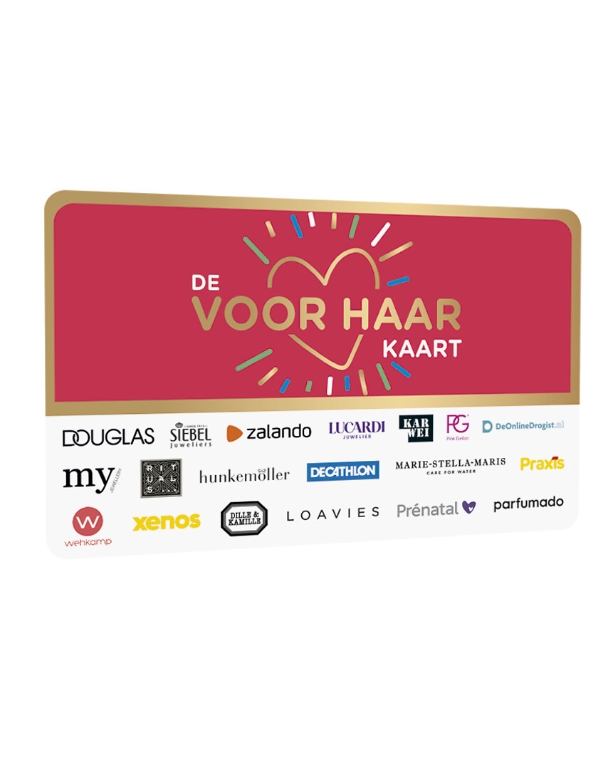 DE Cadeaukaart Voor Haar
