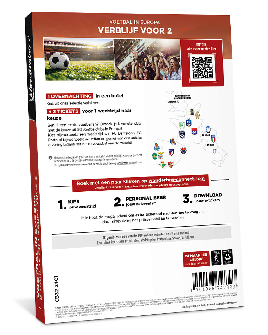 Voetbaltrip in Europa