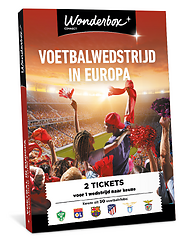 Voetbalwedstrijd in Europa